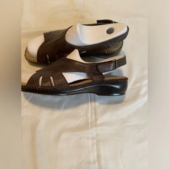 Naturalizer Leather Women’s Sandals Sz 8W - Picture 5 of 9